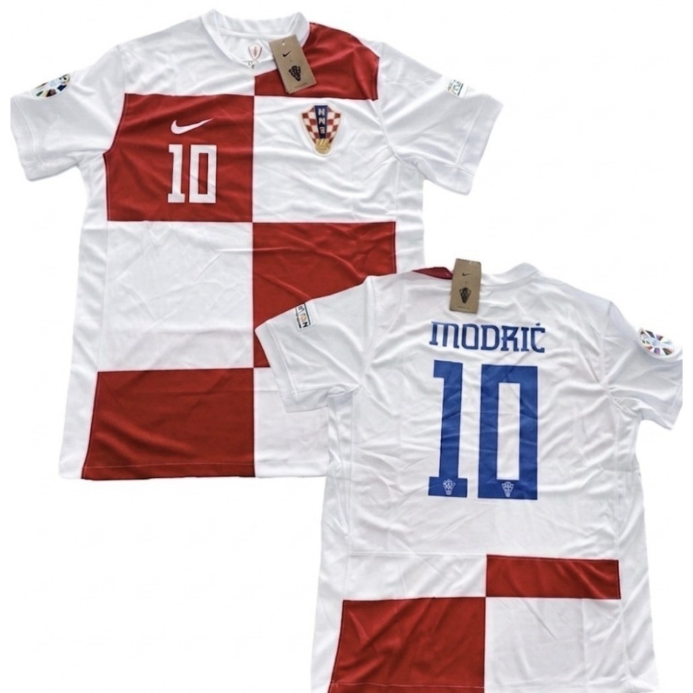 NWT Croatia EURO 2024 MODRIC #10 Home Football Soccer Jersey Nike Men Sz Small